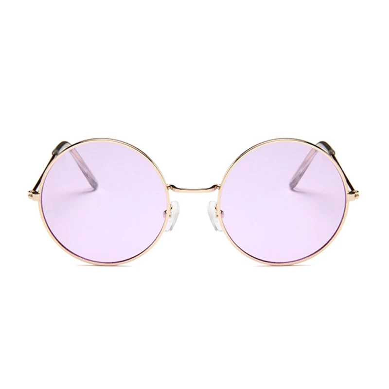 Круглые маленькие солнцезащитные очки женские брендовые дизайнерские винтажные