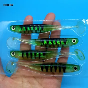 NOEBY 8PCS/LOT T-tail SOFT LURE 5G/9.5CM Shad Manual Silicone Bass Bait 3D soft body Soft Bait Fish Fishing Lure
NOEBY 8PCS/LOT T-tail SOFT LURE 5G/9.5CM Shad Manual Silicone Bass Bait 3D soft body Soft Bait Fish Fishing Lure