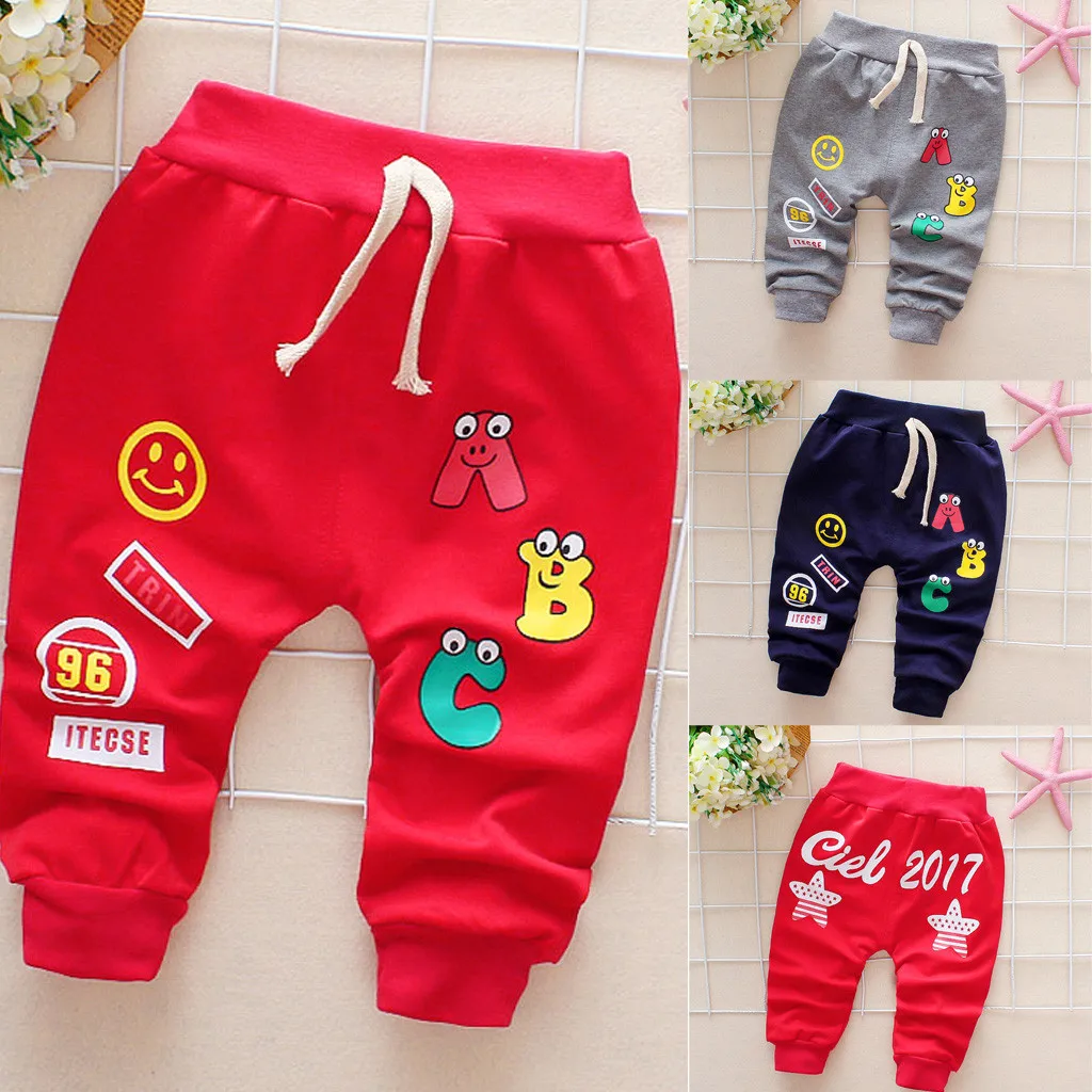 Kids Pants Newborn Baby Girl Boy Fashion Lovely Cartoon Letter Printed Casual Comfortable Pants Sports Trousers Lively штаны
Kids Pants Newborn Baby Girl Boy Fashion Lovely Cartoon Letter Printed Casual Comfortable Pants Sports Trousers Lively штаны