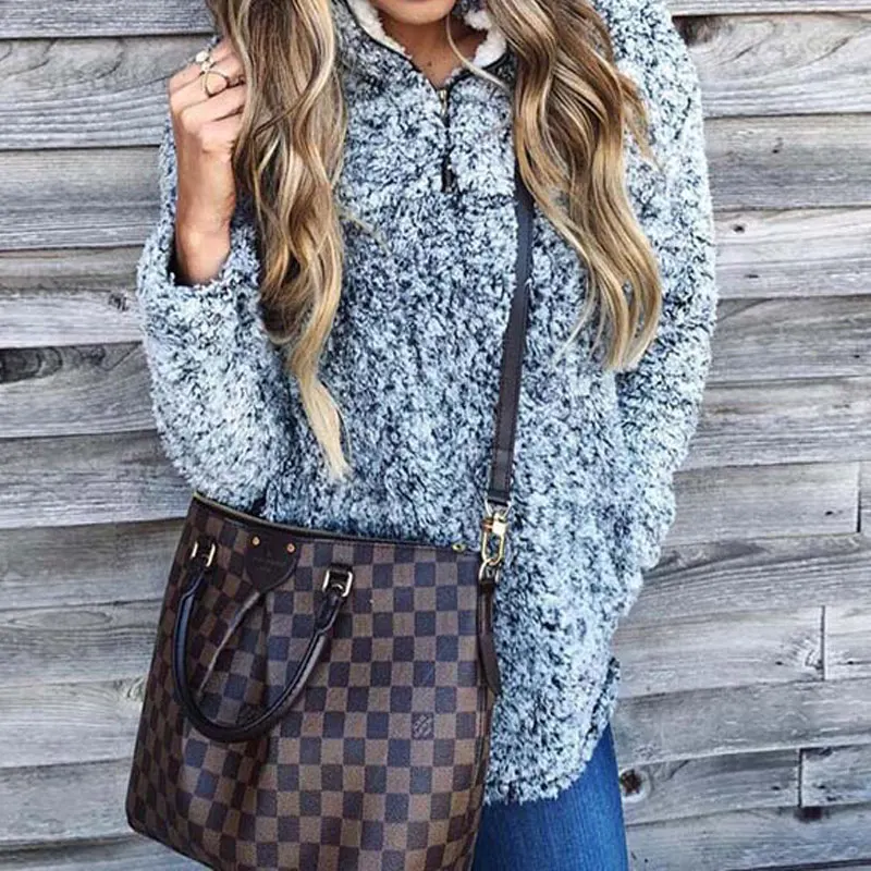 2019 Autumn Warm Sweatshirt Women Winter Thicken Sweatshirt Female Long Sleeve High Neck Sweatshirt Pullover For Women
2019 Autumn Warm Sweatshirt Women Winter Thicken Sweatshirt Female Long Sleeve High Neck Sweatshirt Pullover For Women