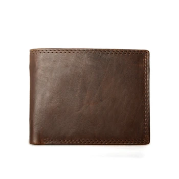 2019 New slim RIFD anti-magnetic European and American fashion men's wallet genuine leather casual short wallet
2019 New slim RIFD anti-magnetic European and American fashion men's wallet genuine leather casual short wallet