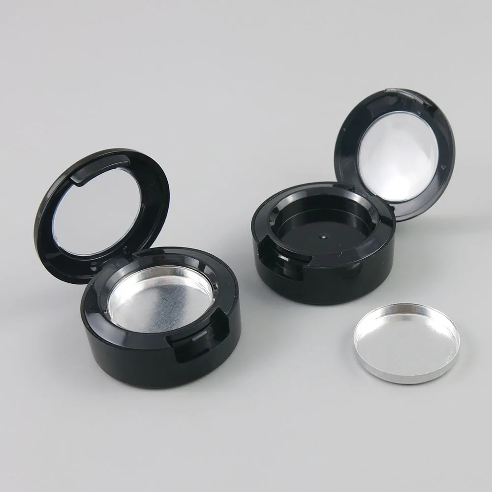 2 x 2g Hot Saling Cute Black Plastic Cosmetic Packaging Containers Eyeshadow Boxes Mini Jars with Window for Women Use
2 x 2g Hot Saling Cute Black Plastic Cosmetic Packaging Containers Eyeshadow Boxes Mini Jars with Window for Women Use
