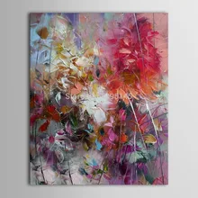 BA Pintura A Óleo Big Size 100% Pintado À Mão Pintura A Óleo Abstrata na arte Da Parede Da Lona para a Decoração Home(China)