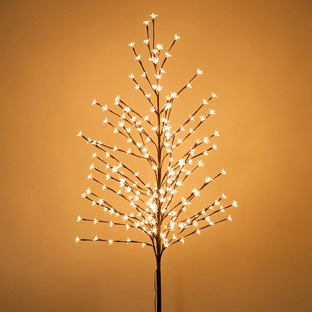Height 180cm Christmas LED transparent plastic Cherry Blossom Xmas Trees Christmas Holiday Lighting Outdoor Party Garden Decor
Height 180cm Christmas LED transparent plastic Cherry Blossom Xmas Trees Christmas Holiday Lighting Outdoor Party Garden Decor