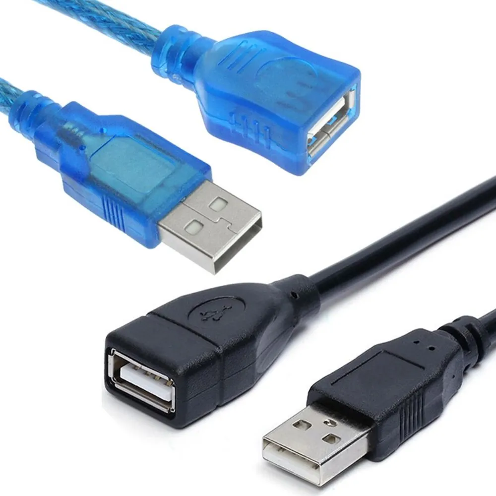 USB 2.0 Male to Female USB Cable 1.5m 3m 5m Extender Cord Wire Super Speed Data Sync Extension Cable For PC Laptop Keyboard
USB 2.0 Male to Female USB Cable 1.5m 3m 5m Extender Cord Wire Super Speed Data Sync Extension Cable For PC Laptop Keyboard
