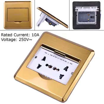 10A Universal Floor Socket Plate Board Ground Outlet Duplex Power Socket Charger Receptacle Electrical Equipment Accessories
10A Universal Floor Socket Plate Board Ground Outlet Duplex Power Socket Charger Receptacle Electrical Equipment Accessories