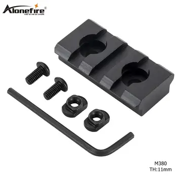 AloneFire M380 3 Slots Aluminum Alloy Picatinny Weaver Rail for Handguard Scope Mount Base Hunting Tools Black Rail
AloneFire M380 3 Slots Aluminum Alloy Picatinny Weaver Rail for Handguard Scope Mount Base Hunting Tools Black Rail