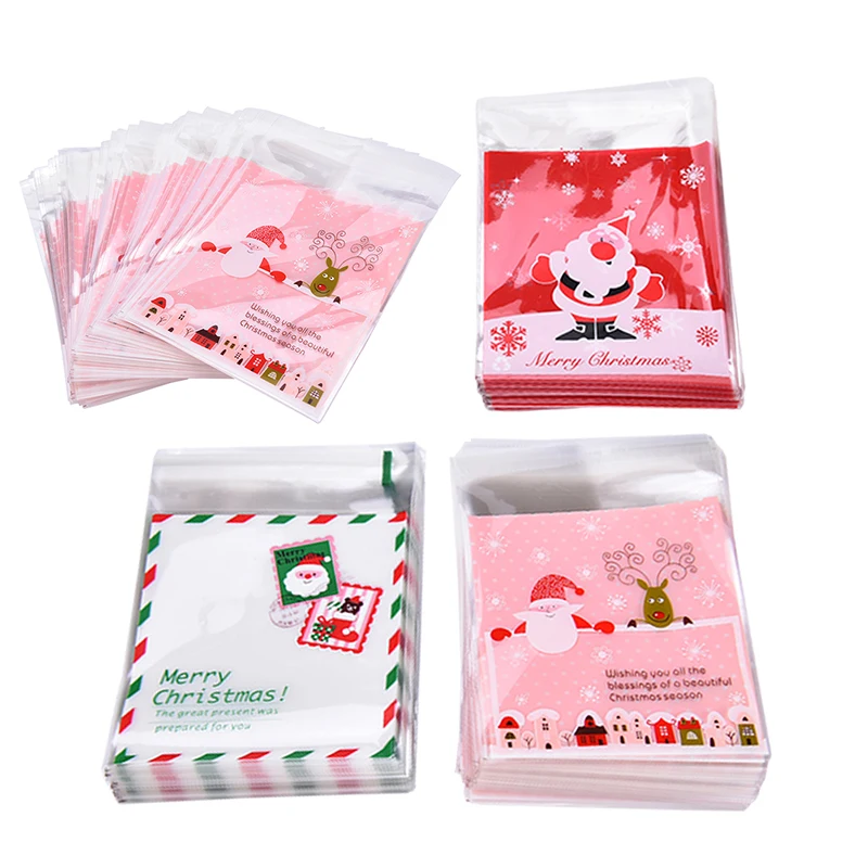 Sale 100pcs Santa Claus Candy New Christmas Xmas Snowman Self Adhesive Cookie Gift Bags Party Treat Baking Packing Decor
Sale 100pcs Santa Claus Candy New Christmas Xmas Snowman Self Adhesive Cookie Gift Bags Party Treat Baking Packing Decor