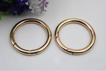 6 pcs/ lot Pale golden bag accessories 4 cm inner diameter opening big spring coil connect button open ring
6 pcs/ lot Pale golden bag accessories 4 cm inner diameter opening big spring coil connect button open ring