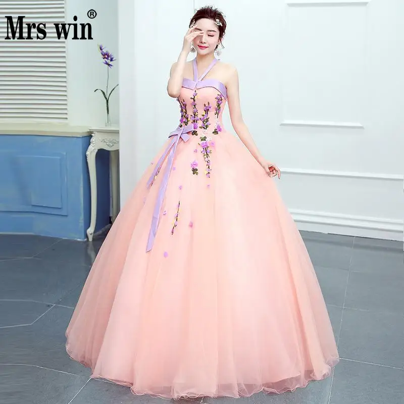 Quinceanera платья для женщин Новинка 2018 года миссис Win Выходные туфли на выпускной бал