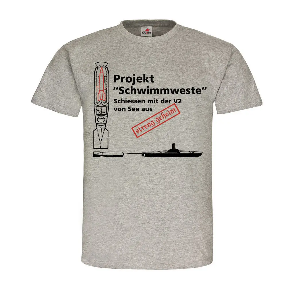 Brand New Short-Sleeve Cotton Print Men T Shirt Schwimmweste U-Boot Rakete Marine Geheim V-Waffe Schiebenbulk T Shirts
Brand New Short-Sleeve Cotton Print Men T Shirt Schwimmweste U-Boot Rakete Marine Geheim V-Waffe Schiebenbulk T Shirts
