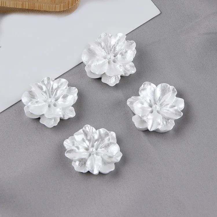 10 PCS 25mm Fashion Resin Imitation Pearl Flowers Connectors Charm For Jewelry Making
10 PCS 25mm Fashion Resin Imitation Pearl Flowers Connectors Charm For Jewelry Making