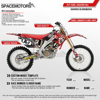 MotoSpace Customized Team Graphics Backgrounds Decals 3M Custom Stickers For Honda CRF250R 2004-2009 CRF450R 2002 2003-2008 030
MotoSpace Customized Team Graphics Backgrounds Decals 3M Custom Stickers For Honda CRF250R 2004-2009 CRF450R 2002 2003-2008 030