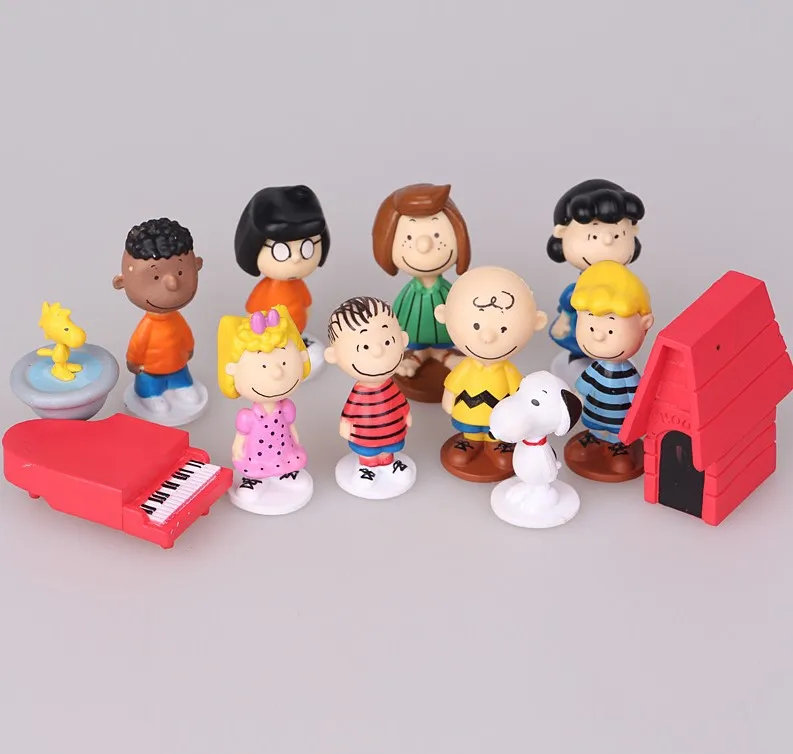 12 unit/set 4-6CM 3D Movie Anime Sally Charlie Brown Cake Ornament Doll Figures Dolls for Kids Cartoon Character PVC Model Sets
12 unit/set 4-6CM 3D Movie Anime Sally Charlie Brown Cake Ornament Doll Figures Dolls for Kids Cartoon Character PVC Model Sets