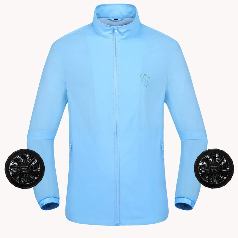 M-3XL Men Women Cooling Hiking Jackets USB Fan Cooling Sport Outdoor Clothing Lovers Anti-UV Skin Coat Waterproof Fishing Jacket
M-3XL Men Women Cooling Hiking Jackets USB Fan Cooling Sport Outdoor Clothing Lovers Anti-UV Skin Coat Waterproof Fishing Jacket