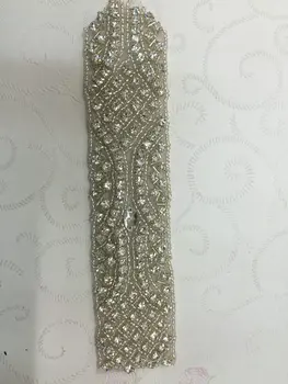 DHL free shipping Bridal AccessoriesHandmade rhinestone and bead crochet flower applique trimming for wedding bridal sash
DHL free shipping Bridal AccessoriesHandmade rhinestone and bead crochet flower applique trimming for wedding bridal sash