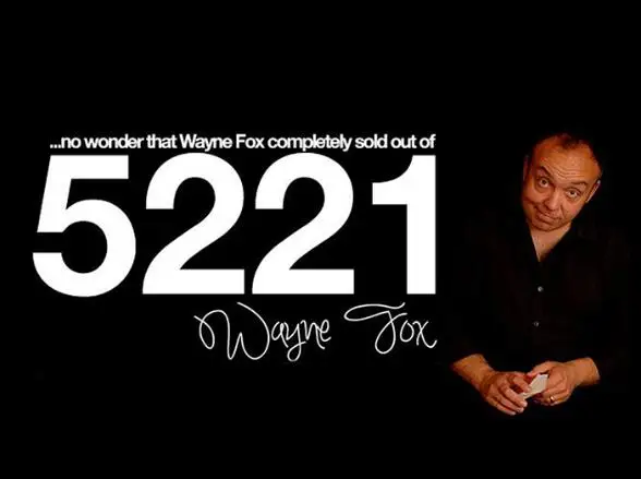 

5221 By Wayne Fox (Gimmicks And Online Instructions) - Card Magic Trick,Close Up,Illusion,Mentalism,Fun,Magician Decks
