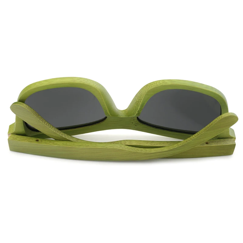 BG017-green bamboo frame sunglasses for women and men (8)
