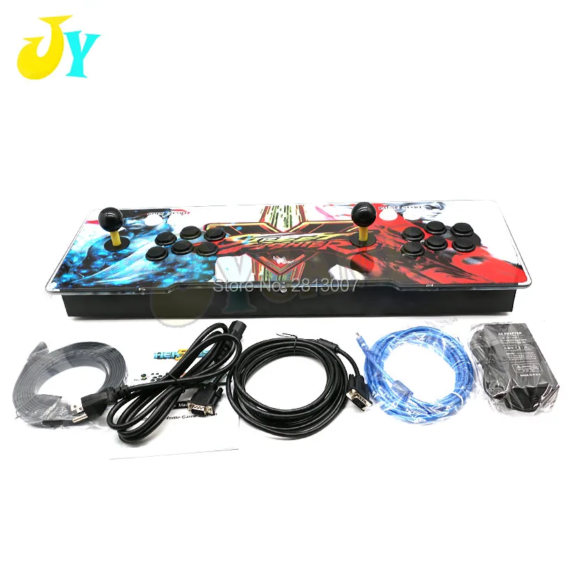 Acrylic + Iron Table Arcade 2020 Games Console Fighting Stick Controller With In 1 Game Board HDMI/VGA /USB / Power Cable | Спорт и
