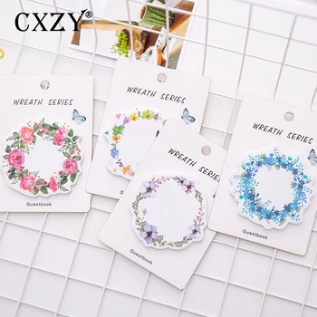 CXZY wreath page flags index tabs sticky note kawaii memo pad planner sticker scrapbooking cute items office post Korean 3B809
CXZY wreath page flags index tabs sticky note kawaii memo pad planner sticker scrapbooking cute items office post Korean 3B809