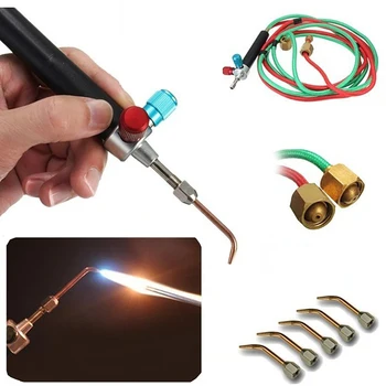 Mini Gas Torch Welding Soldering Kit Oxygen Acetylene Gun Welding Platinum Metal Stainless Steel Welding Solder Tools Kit
Mini Gas Torch Welding Soldering Kit Oxygen Acetylene Gun Welding Platinum Metal Stainless Steel Welding Solder Tools Kit
