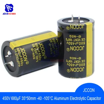 Aluminum Electrolytic Capacitor 450V 680uF 35x50mm High Frequency Low ESR 450V680μF 35*50mm Capacitor
Aluminum Electrolytic Capacitor 450V 680uF 35x50mm High Frequency Low ESR 450V680μF 35*50mm Capacitor