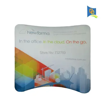 180*216CM Curve Aluminum Tension Fabric Display Banner Stand Trade show Backdrop Exhibition stand
180*216CM Curve Aluminum Tension Fabric Display Banner Stand Trade show Backdrop Exhibition stand