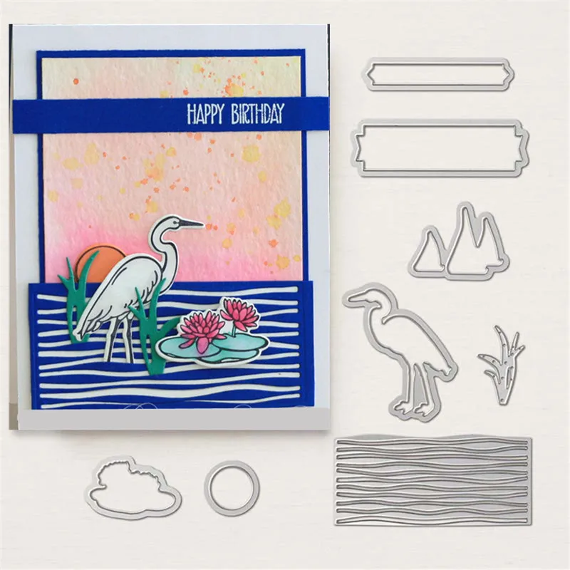 8PCS bird Decoration Metal Cutting Dies Stamp Stencil for DIY Scrapbooking Photo Album Embossing Decorative Craft Die
8PCS bird Decoration Metal Cutting Dies Stamp Stencil for DIY Scrapbooking Photo Album Embossing Decorative Craft Die