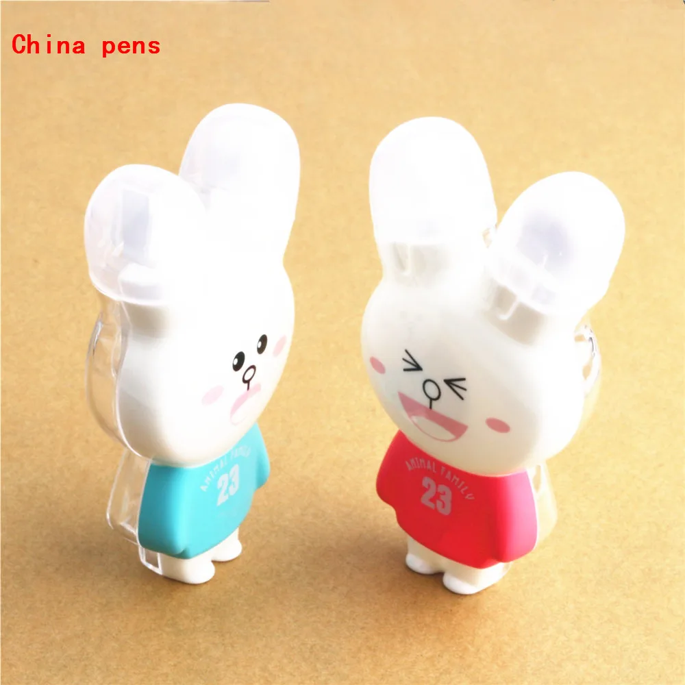 Beautiful cute 7291 Cartoon Rabbit Tape 6M/5mm Correction Tape Fix with double eraser Office School Supplies Correction Fluid
Beautiful cute 7291 Cartoon Rabbit Tape 6M/5mm Correction Tape Fix with double eraser Office School Supplies Correction Fluid