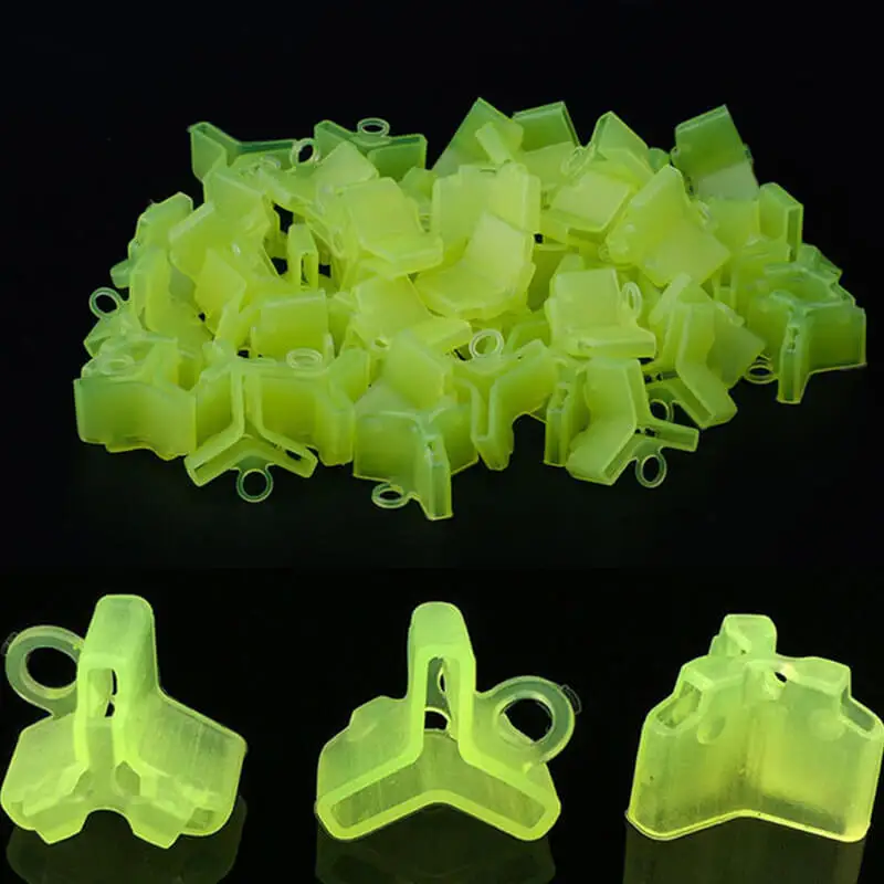 100pcs Assorted Fishing Treble Hooks Cover Cap Safety Covers Bonnets Fishhook Caps Fluorescein yellow Plastic assorted size
100pcs Assorted Fishing Treble Hooks Cover Cap Safety Covers Bonnets Fishhook Caps Fluorescein yellow Plastic assorted size