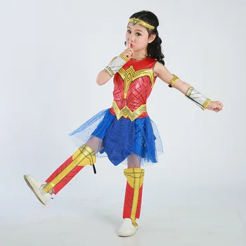 Kid's Cosplay Costumes Dress 6Pcs Set Halloween Superhero Diana Cosplay Costumes Party Fairy Carnaval Deguisement
Kid's Cosplay Costumes Dress 6Pcs Set Halloween Superhero Diana Cosplay Costumes Party Fairy Carnaval Deguisement