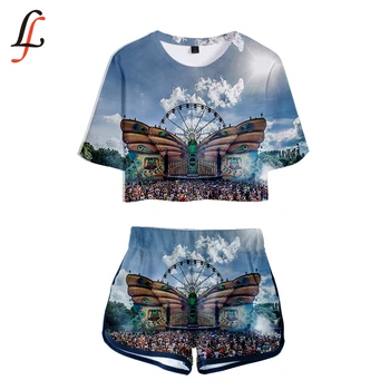 Tomorrowland 3D Print Modis Hot Sexy Two Piece Sets Soft T-shirt and Elastic Shorts Kpop Harajuku New Fashion Sexy Style Tops
Tomorrowland 3D Print Modis Hot Sexy Two Piece Sets Soft T-shirt and Elastic Shorts Kpop Harajuku New Fashion Sexy Style Tops
