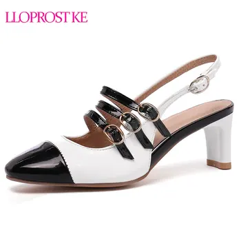 Lloprost ke 2019 fashion summer new shoes woman sexy high heel prom wedding shoes buckle sandals women plus size 34-48 H132
Lloprost ke 2019 fashion summer new shoes woman sexy high heel prom wedding shoes buckle sandals women plus size 34-48 H132