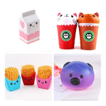 Antistress toy for children Kids French squeeze toy squishy Stress RelieverFries Cream Scented Squeeze Slow Rising Toy
Antistress toy for children Kids French squeeze toy squishy Stress RelieverFries Cream Scented Squeeze Slow Rising Toy