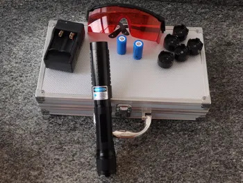 Super Powerful! blue laser pointer 100000m 100w 450nm Flashlight burning match/paper/dry wood/black & burn Cigarettes+glasses
Super Powerful! blue laser pointer 100000m 100w 450nm Flashlight burning match/paper/dry wood/black & burn Cigarettes+glasses