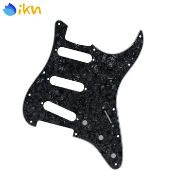 New 4Ply Electric Guitar Parts Black Pearl Electric Guitar Pickguard Strat SSS 11 Hole Scratch Plate
New 4Ply Electric Guitar Parts Black Pearl Electric Guitar Pickguard Strat SSS 11 Hole Scratch Plate