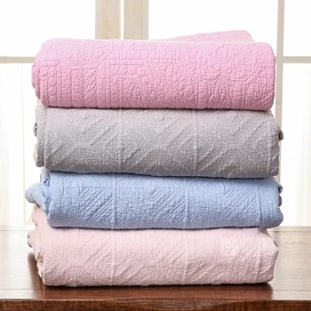CHAUSUB Korea Style Quality Coverlet Quilt 1PC Sand Washed Cotton Quilts Embroidered Quilted Bedspread Bed Cover Blanket
CHAUSUB Korea Style Quality Coverlet Quilt 1PC Sand Washed Cotton Quilts Embroidered Quilted Bedspread Bed Cover Blanket