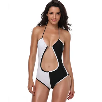 2018 Sexy high cut one piece swimsuit Backless swim suit women Swimwear thong Bathing suit female Monokini
2018 Sexy high cut one piece swimsuit Backless swim suit women Swimwear thong Bathing suit female Monokini