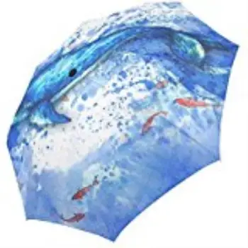 Watercolor Whale Custom Foldable Sun Rain Travel Umbrella 100% Fabric Aluminium High-Quality Foldable Umbrella
Watercolor Whale Custom Foldable Sun Rain Travel Umbrella 100% Fabric Aluminium High-Quality Foldable Umbrella