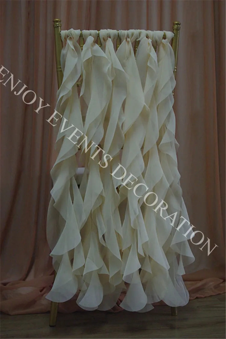 200pcs YHC#212 fancy chiffon curly willow chair back sash polyester banquet wedding wholesale cheap chiavari chair decor
200pcs YHC#212 fancy chiffon curly willow chair back sash polyester banquet wedding wholesale cheap chiavari chair decor