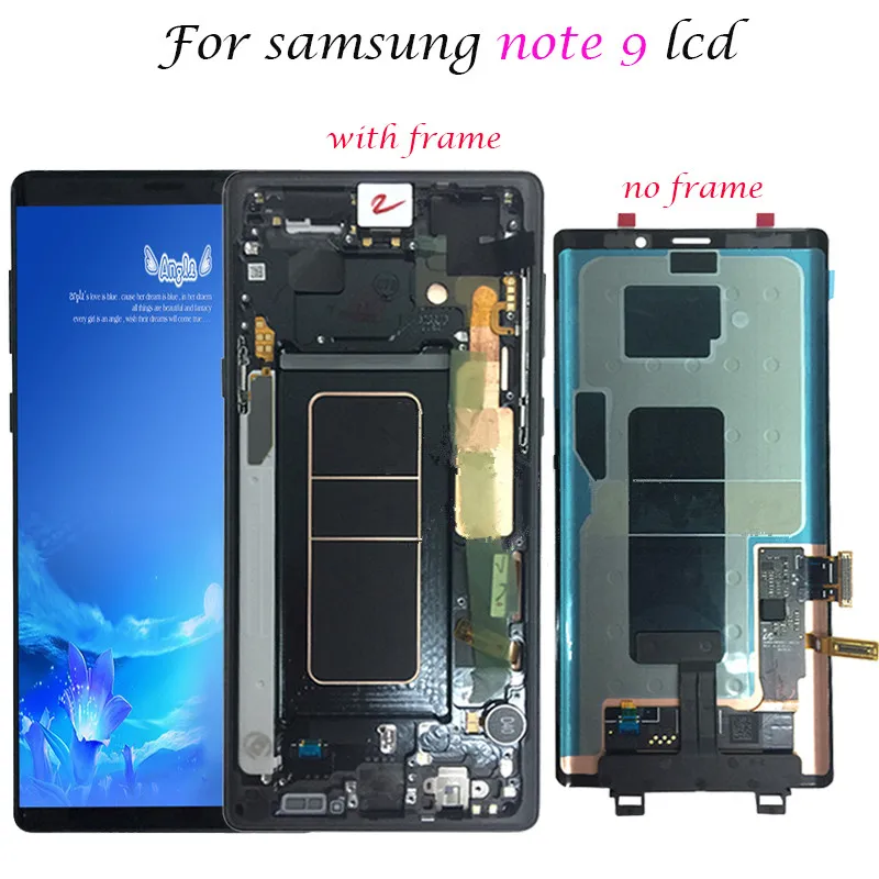 For Samsung Galaxy Note 9 Lcd Display Touch Screen Digitizer Assembly For Samsung note 9 n960 N950F N960D N960DS lcd with Frame
For Samsung Galaxy Note 9 Lcd Display Touch Screen Digitizer Assembly For Samsung note 9 n960 N950F N960D N960DS lcd with Frame