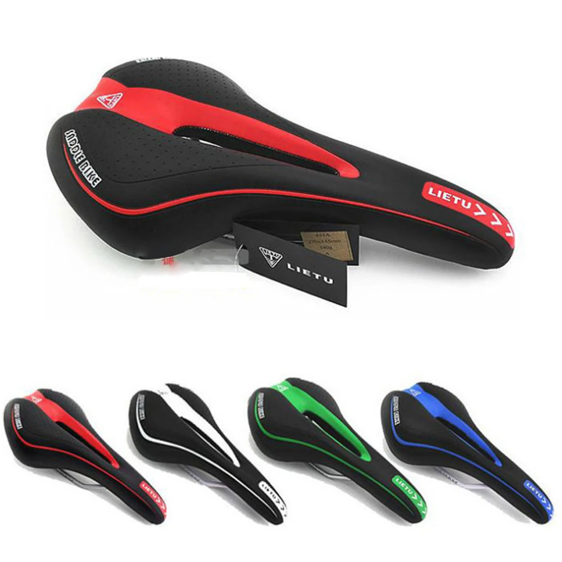 NEW Mountain Bike Cycling Silicone Skidproof Saddle Seat Silica Gel Cushion Seat Black Bicycle Saddle vtt velo accessoires
NEW Mountain Bike Cycling Silicone Skidproof Saddle Seat Silica Gel Cushion Seat Black Bicycle Saddle vtt velo accessoires