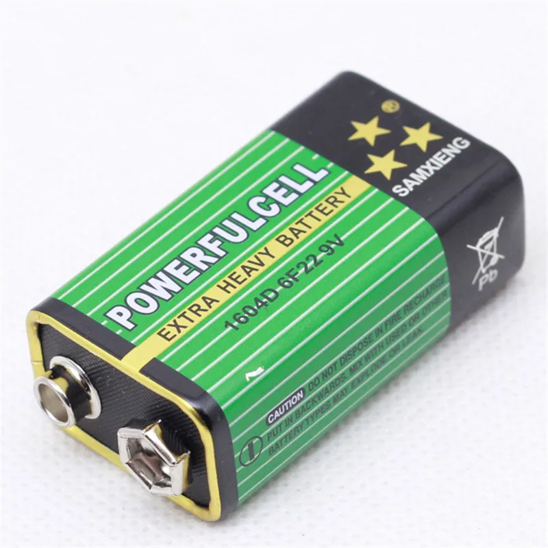 6X Super 6F22 9V Carbon battery 1604 9V Batteries For Multimeter, Non Rechargeable Batteries
6X Super 6F22 9V Carbon battery 1604 9V Batteries For Multimeter, Non Rechargeable Batteries