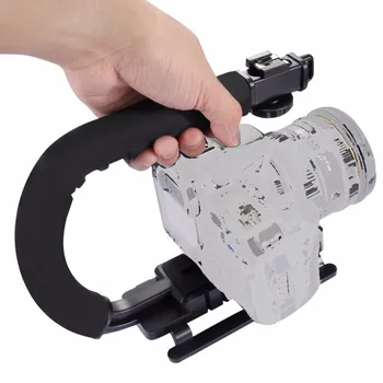 New arrival DSLR Single Handgrip DV C type Camera Handheld Holder SLR flash bracket U type DV handeld Stabilizer for DSLR
New arrival DSLR Single Handgrip DV C type Camera Handheld Holder SLR flash bracket U type DV handeld Stabilizer for DSLR
