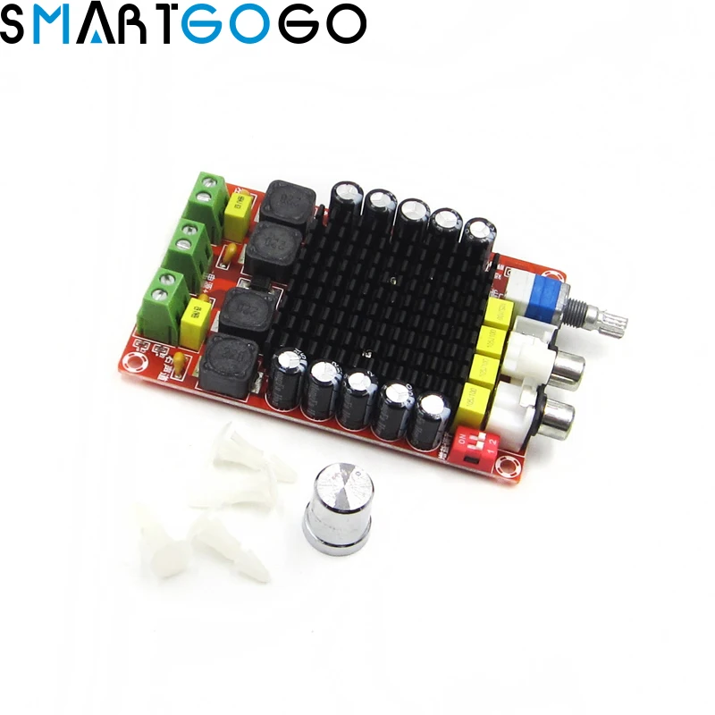 TDA7498 2.0 Digital Power mini Amplifier Board 100W*2 Dual channel Stereo Audio module classd amplifier for speaker DC 15-34V
TDA7498 2.0 Digital Power mini Amplifier Board 100W*2 Dual channel Stereo Audio module classd amplifier for speaker DC 15-34V