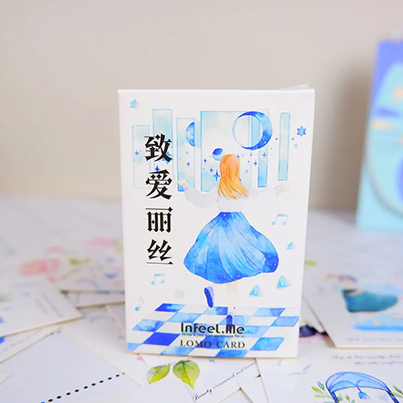 28 pcs/lot creative cute Alice Card Postcard Birthday greeting card Letter Envelope Gift Card Set Message Card
28 pcs/lot creative cute Alice Card Postcard Birthday greeting card Letter Envelope Gift Card Set Message Card