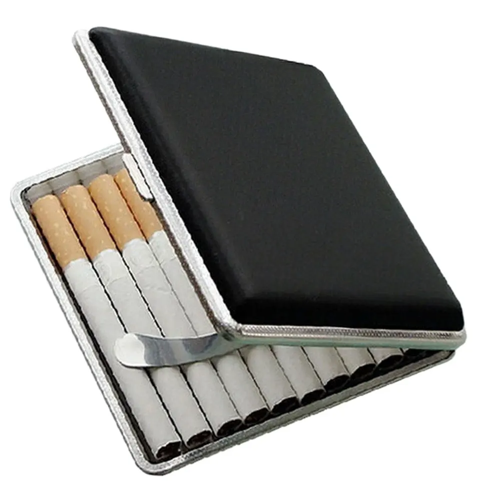 New Fashion Leather Pocket Cigarette Tobacco Case Box Holder Tobacco Storage Case Gift Hogard JA11
New Fashion Leather Pocket Cigarette Tobacco Case Box Holder Tobacco Storage Case Gift Hogard JA11