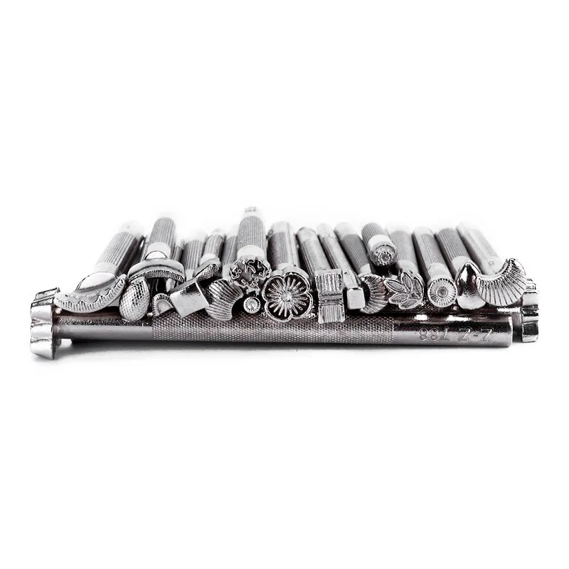 Can Choose Leather Carving Engraving Printing Tools DIY Hand Sewing Cowhide Leather Staming for Leathercraft Tanning-sik Emboss
Can Choose Leather Carving Engraving Printing Tools DIY Hand Sewing Cowhide Leather Staming for Leathercraft Tanning-sik Emboss