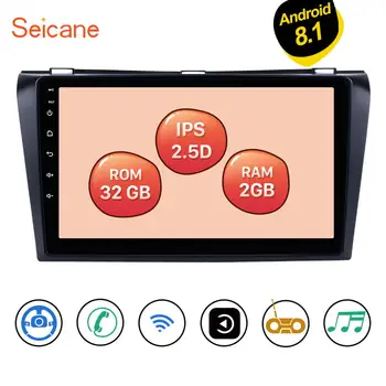 High Version ROM 32GB +RAM 2GB 2.5D IPS Screen Android 8.1 Car GPS Multimedia Player For 2004 2005 2006 2007 2008 2009 Mazda 3
High Version ROM 32GB +RAM 2GB 2.5D IPS Screen Android 8.1 Car GPS Multimedia Player For 2004 2005 2006 2007 2008 2009 Mazda 3