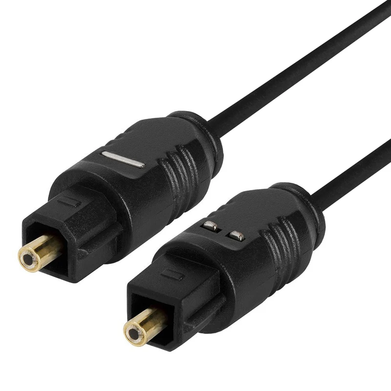 New Gold Plated Digital Audio Optical Optic Fiber Cable Toslink SPDIF Cord New Arrival
New Gold Plated Digital Audio Optical Optic Fiber Cable Toslink SPDIF Cord New Arrival